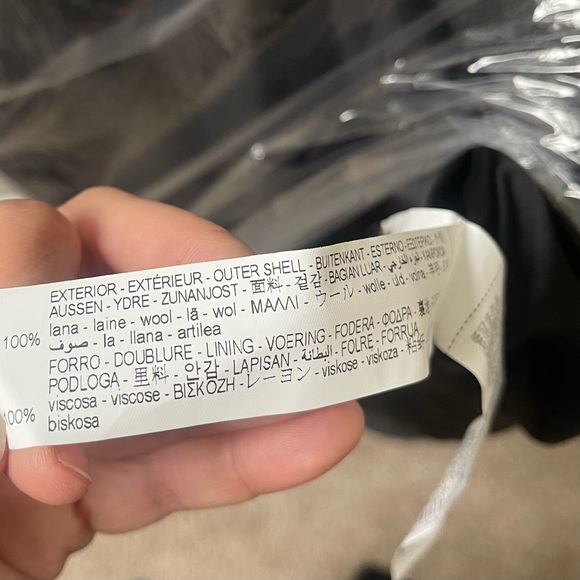 ZARA COAT 100% WOOL NWT - Picture 6 of 6